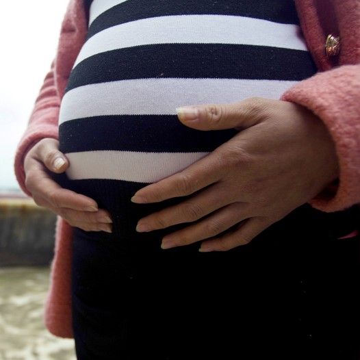 A pregnant woman (credit: REUTERS)