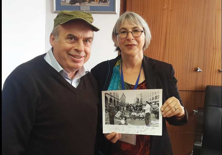 JEWISH AGENCY chairman Natan Sharansky and &lsquo;International Jerusalem Post&rsquo; editor Liat Collins