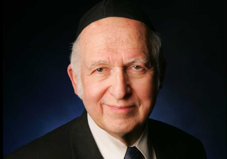 Rabbi Dr. Aharon Lichtenstein (credit: Wikimedia Commons)