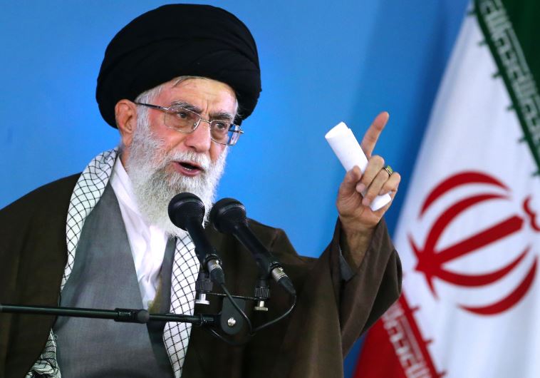 Iran's supreme leader, Ayatollah Ali Khamenei (credit: AFP PHOTO)