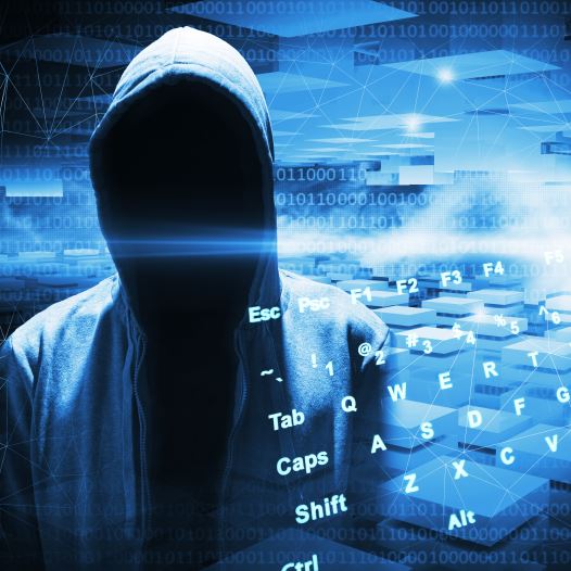 Illustrative image of a computer hacker (credit: INGIMAGE)
