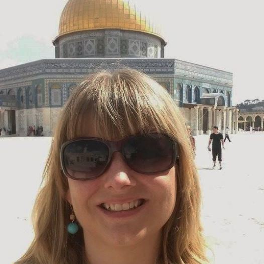 Jane on the Temple Mount (Courtesy)