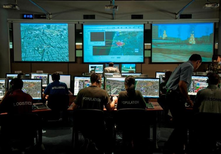 IDF Home Front Command training on new Elbit Systems program