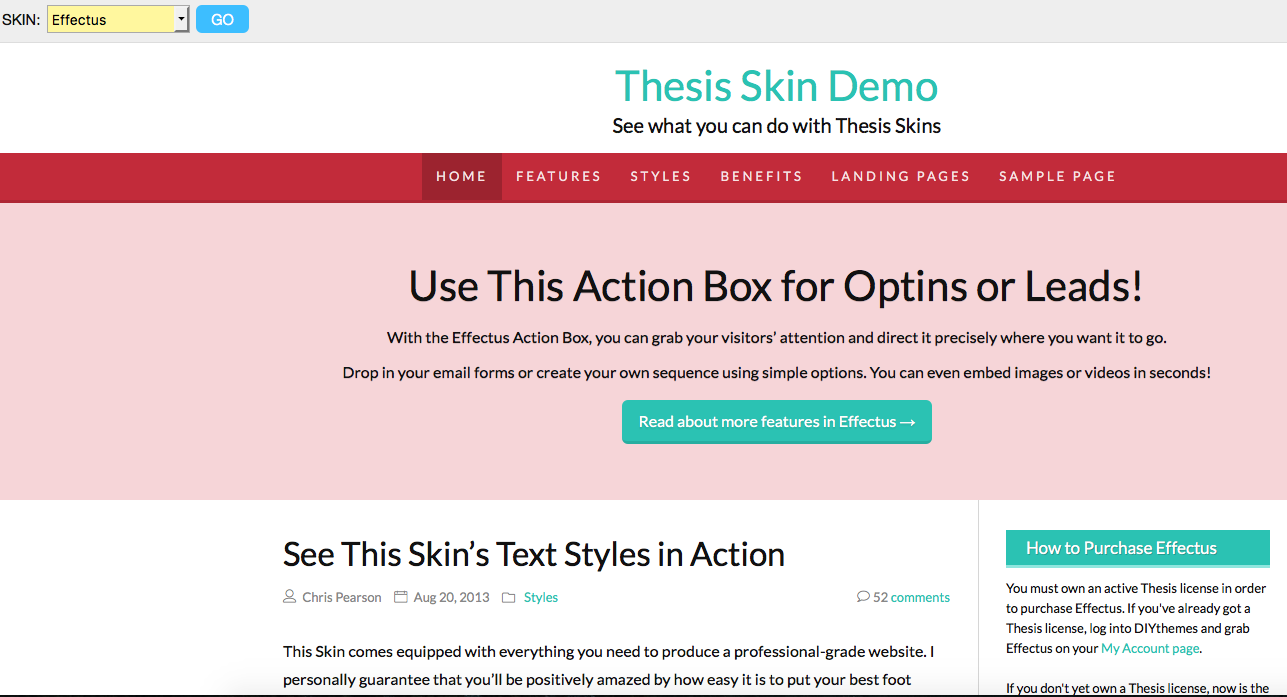 Purchase thesis theme