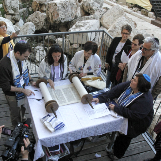 Reform Movement prayer service at the Western Wall  (credit: Y.R)