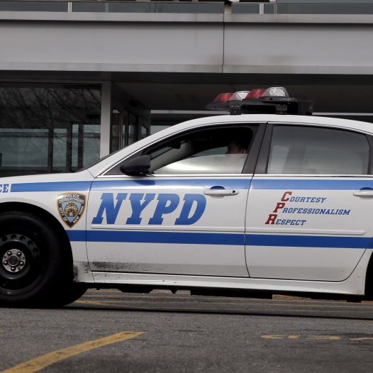 An NYPD car.