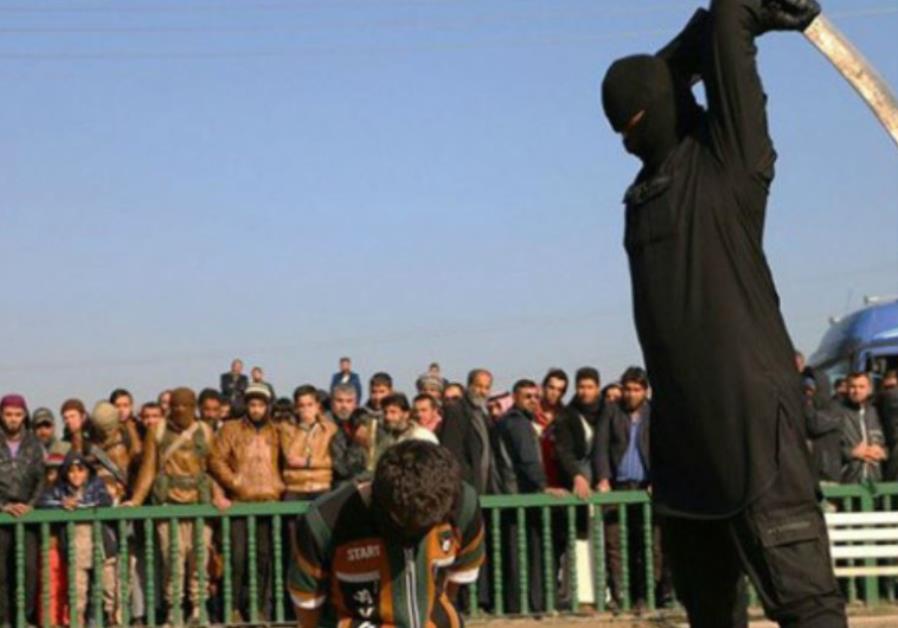 Image result for muslims chopping heads off