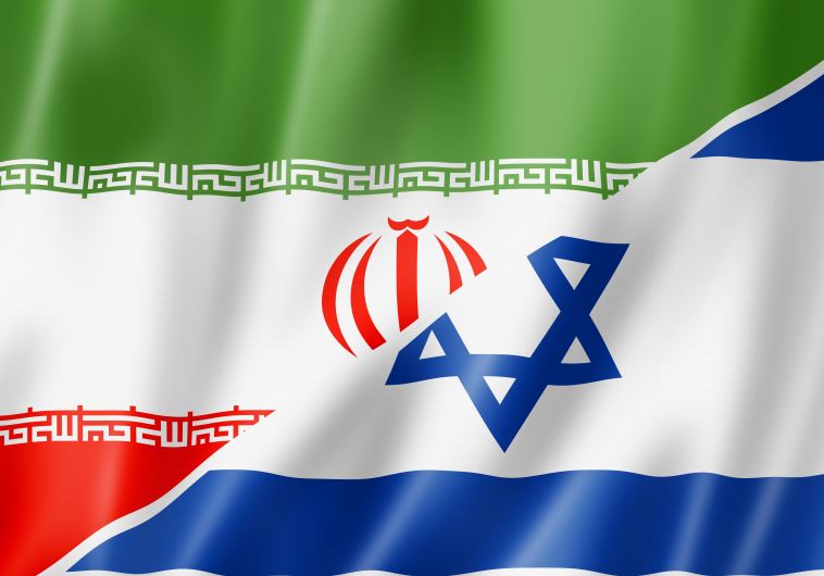 Israel and Iran flags (credit: ING IMAGE/ASAP)
