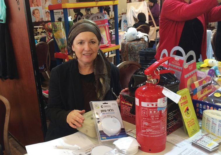 Representing Keren Yosef at a health fair