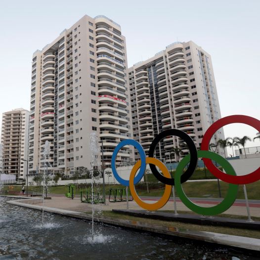 General view of athletes' accommodation for the 2016 Rio Olympics Village in Rio de Janeiro, Brazil (credit: REUTERS)