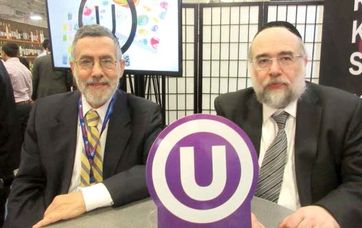 Rabbi Menachem Genack (left) and Rabbi Moshe Elefant of the Orthodox UnionHOWARD BLAS	