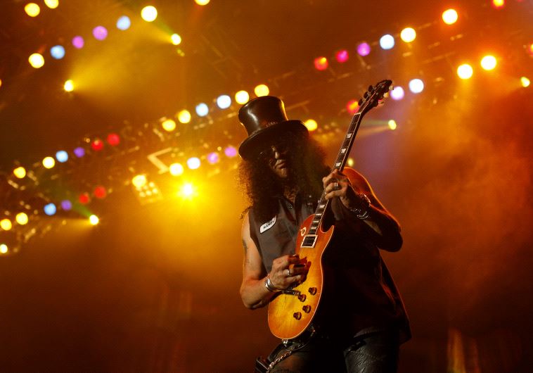 Guns N' Roses guitarist Saul Hudson, better known by his stage name Slash (credit: REUTERS)