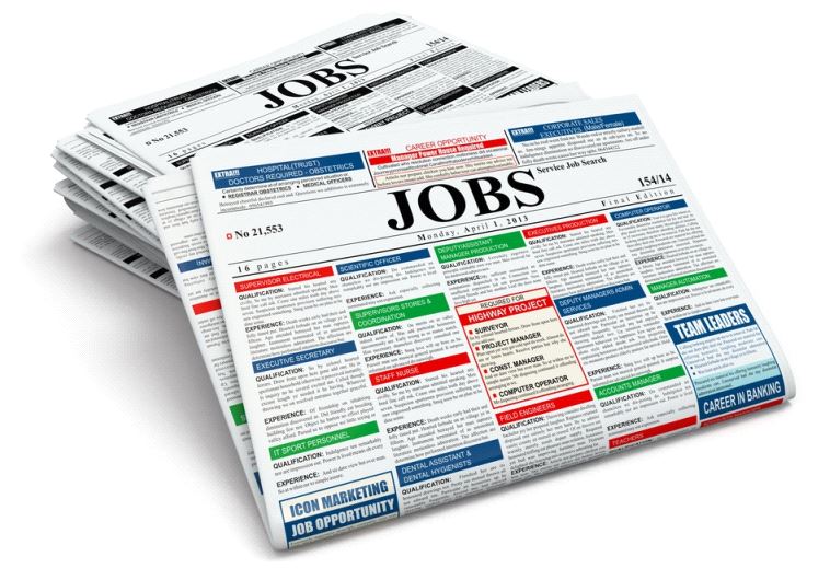 Jobs in Newspaper  (credit: ING IMAGE/ASAP)