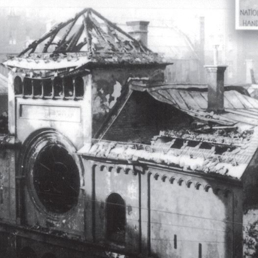 THE DESTRUCTION of this Munich synagogue during the Kristallnacht pogroms of 1938 haunts its Jewish community till this day.