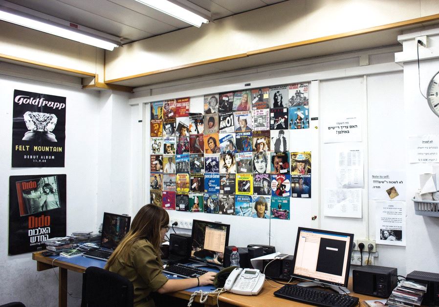A SOLDIER from Army Radio at the station in 2013.