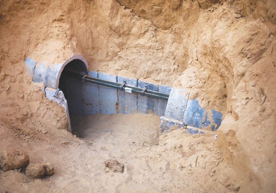 TUNNELS FROM Gaza are a threat but the government’s tunnel vision also needs to be corrected (credit: REUTERS)