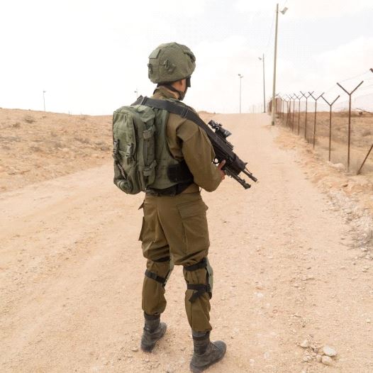 An IDF soldier [Illustrative] (credit: IDF SPOKESMAN’S UNIT)