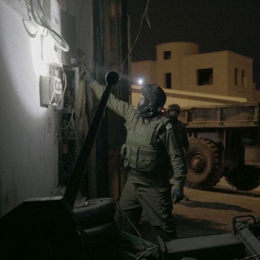 IDF raid on weapons factory in West Bank (credit: IDF SPOKESMAN’S UNIT)