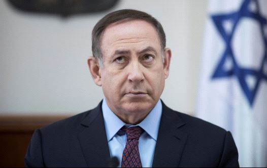 Prime Minister Benjamin Netanyahu with curiously dark hair. (credit: REUTERS)