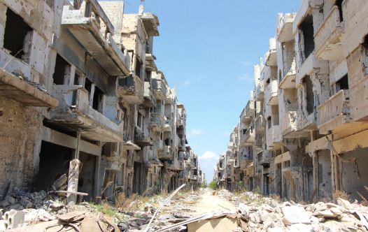 Homs, Syria (credit: JONATHAN SPYER)