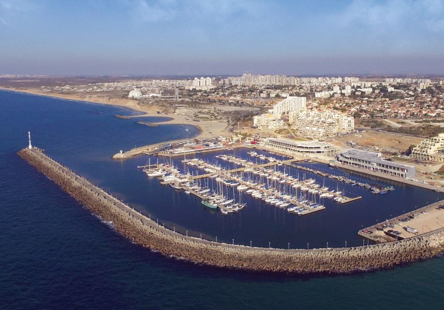 Ashkelon’s marina (credit: ASHKELON MUNICIPALITY)