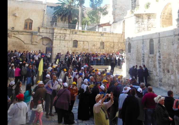 Easter Sunday in Jerusalem‏