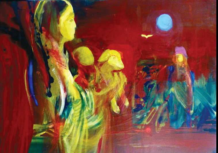 Painting by Yoram Raanan