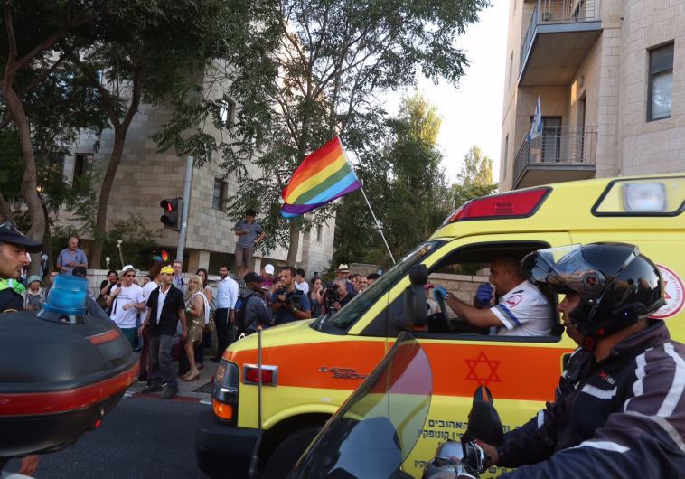 Stabbing at J'lem gay-pride parade