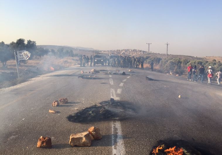 Riots close highway 458