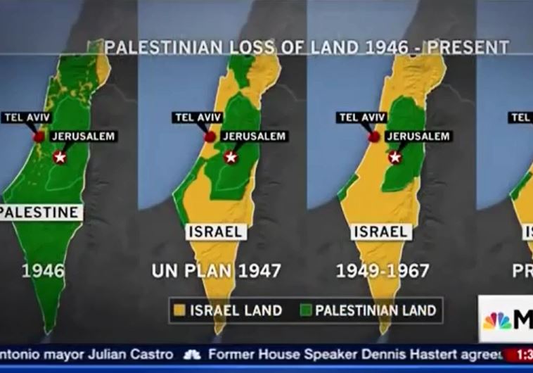 Inaccurate map used on MSNBC