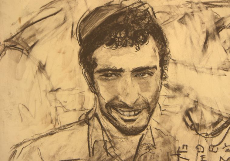 Sketch of Yigal Amir by Jack Jano