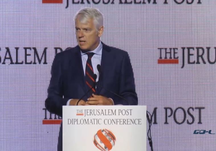 Lars Faaborg-Andersen at the Jerusalem Post's Diplomatic Conference