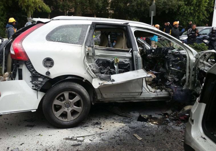 Scene of suspected criminal assassination in Tel Aviv area