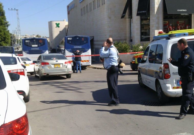 Scene of suspected terror attack in Ramle