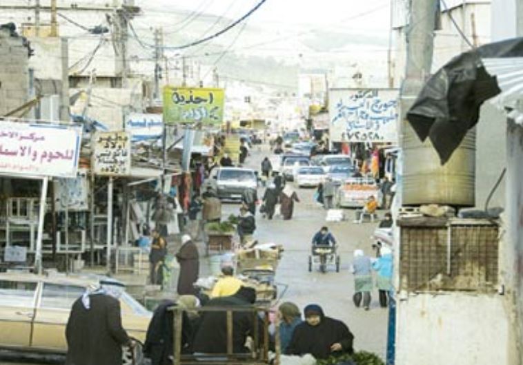 Baqaa refugee camp in Jordan