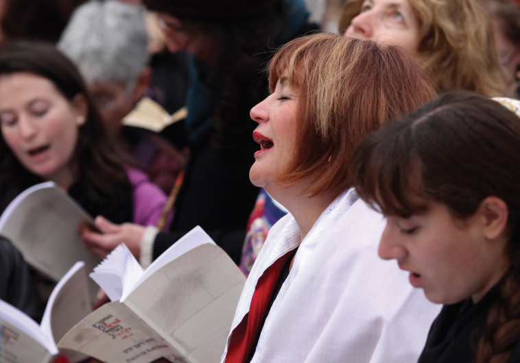 members of women of the wall at the Kotel.