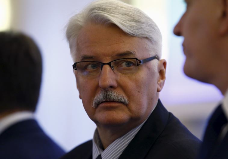 Poland’s Minister of Foreign Affairs Witold Waszczykowski 
