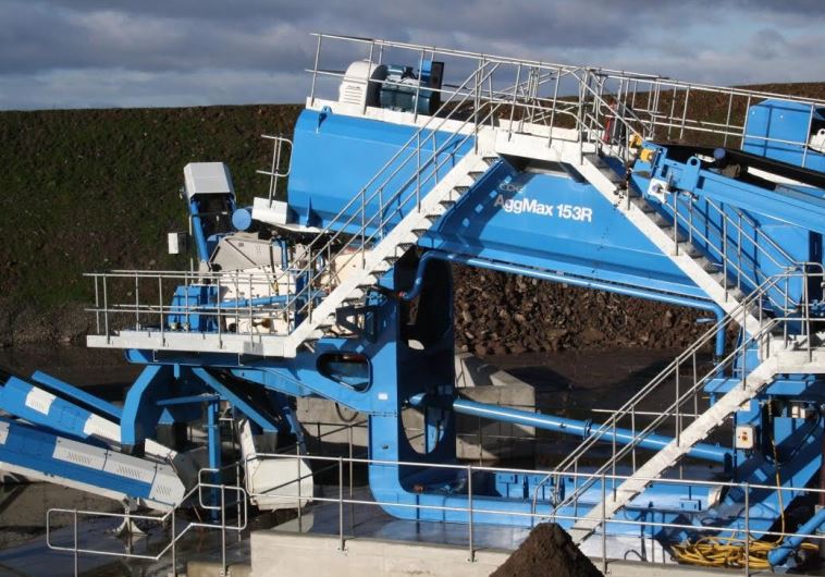 A CDE Global deomlition recycling facility that could be built in Israel