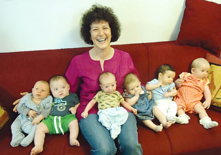 Rachelle Oseran always hosts reunions for students of her childbirth preparation classes after everyone has given birth