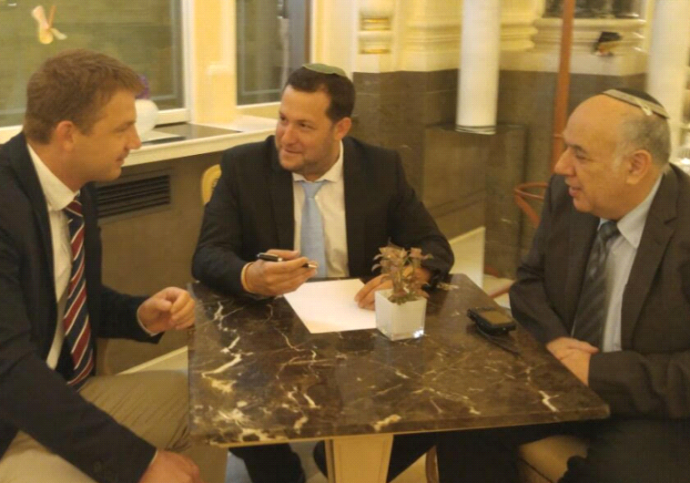 Members of the Samaria Regional Council meet with European officials