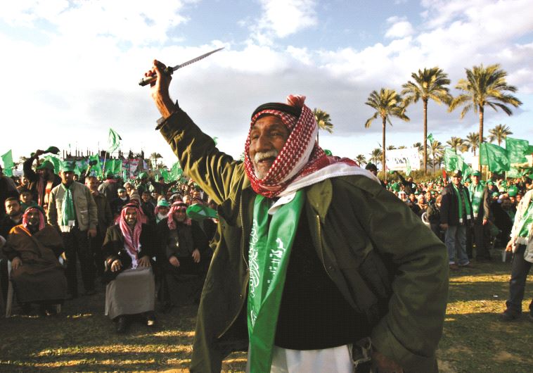Partisans du Hamas lors des élections de 2006