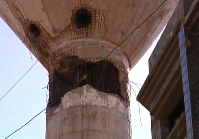 Damage seen from IAF airstrikes in Gaza