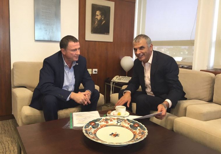Yuli Edelstein and Moshe Kahlon