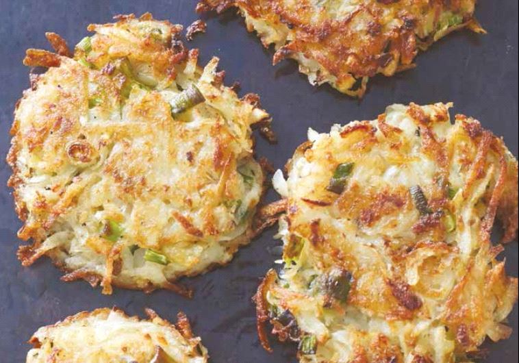Root vegetable latkes