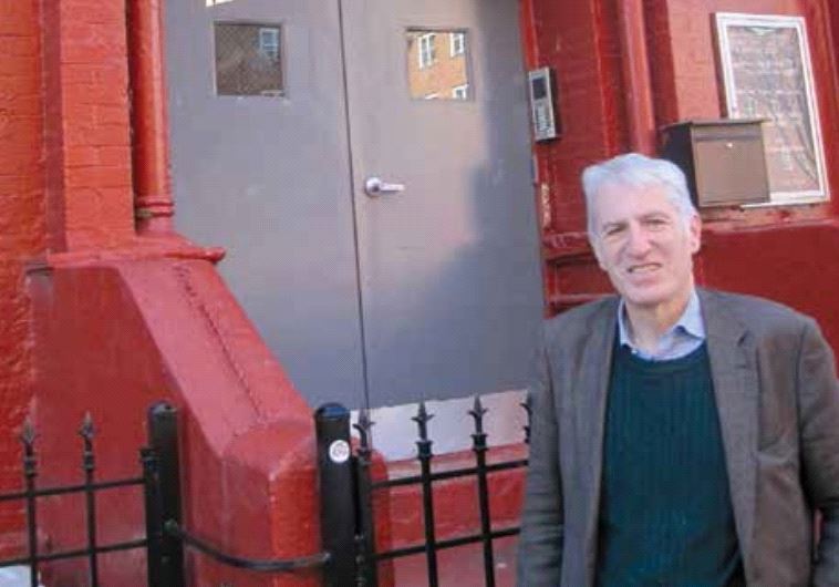 The author, Jeffrey Gurock, poses for a photo in Harlem