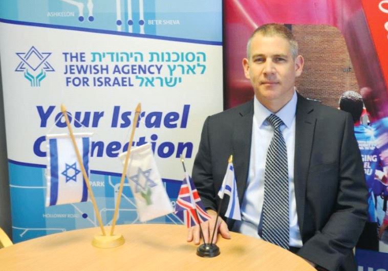 Rael Goodman, the head of the Jewish Agency’s Delegation in the UK