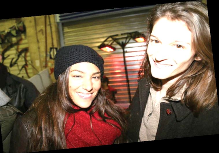 The writer (left) with Women’s Gathering founder Sarah Weil