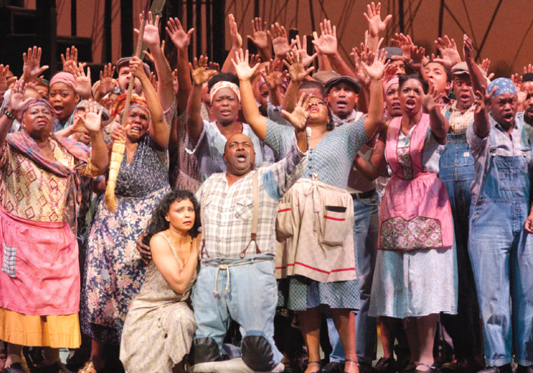 THE CAST of New York Harlem Theater’s production of ‘Porgy and Bess.’