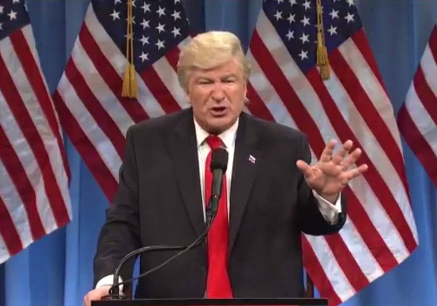Actor Alec Baldwin portrays US President Donald Trump on 'Saturday Night Live'