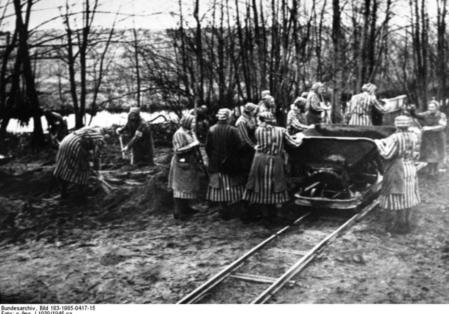 Prisoners of the Ravensbruck concentration camp